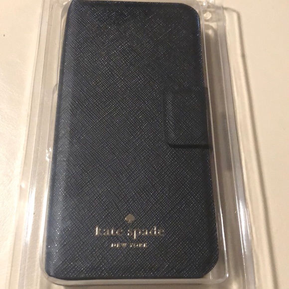 kate spade Other - 🎉Price drop!! Kate spade Black IPhone7 folio case